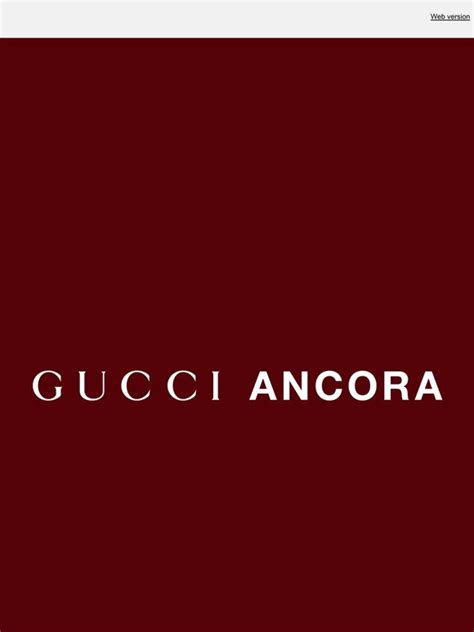 pubblicità gucci opening soon|gucci ancora hoodie.